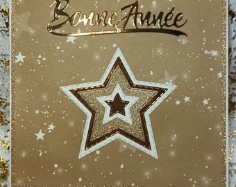 Carte de vœux "bonne année"