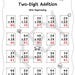 Two Digit Addition Within 100 With Regrouping Worksheets - Etsy