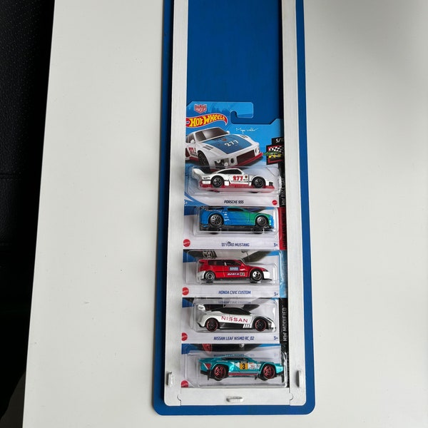 Display Stand for 1:64 Scale Diecast Cars - For Hotwheels, MiniGT, Majorette, Greenlight, etc. - Dive into a Miniature World!