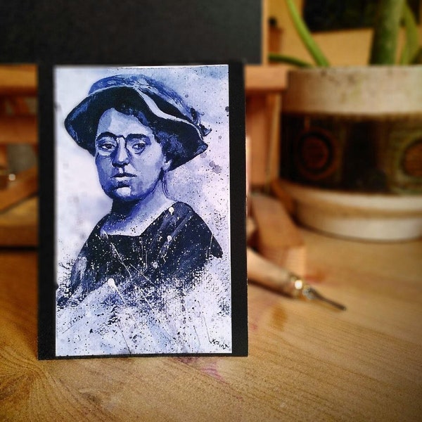 Art Postcard - Emma Goldman