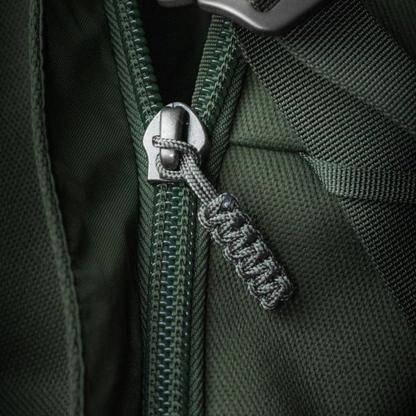 VUUS Paracord Zipper Pulls - EDC, Every Day Carry für Jacke und Rucksack, Outdoor- und Campingausrüstung