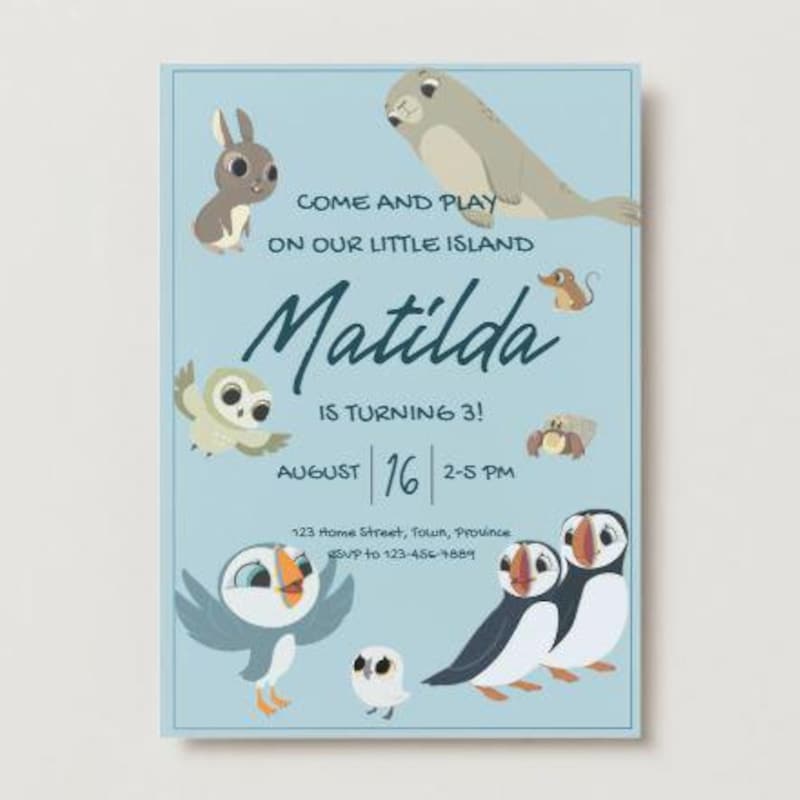 Puffin Rock Birthday - Etsy