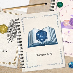 Dungeons &amp; Dragons Character Journal Printable - Fillable PDF | 5e ...