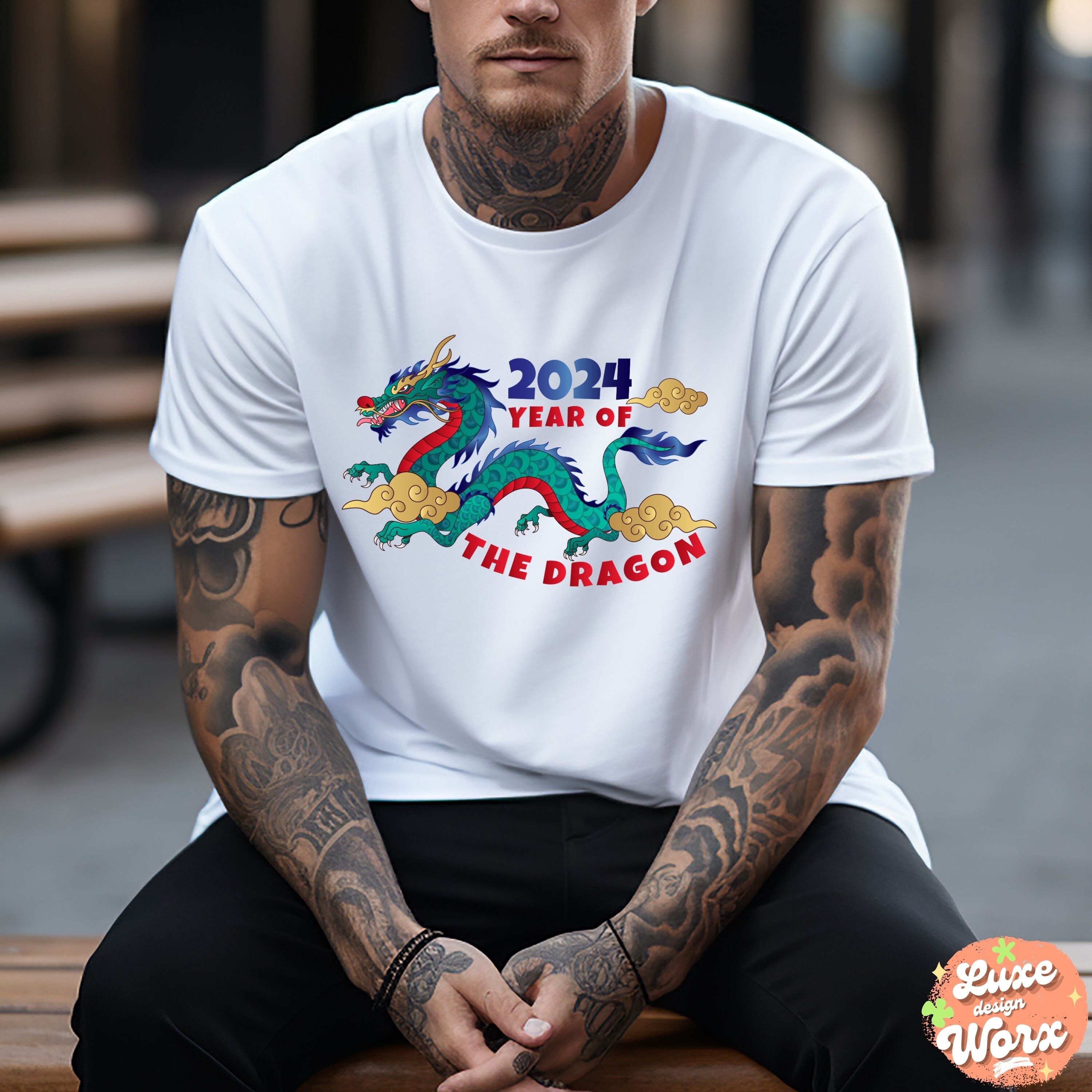 Chinese New Year 2024 Svg Dragon 2024 Svg Chinese Zodiac 2024 Png Year