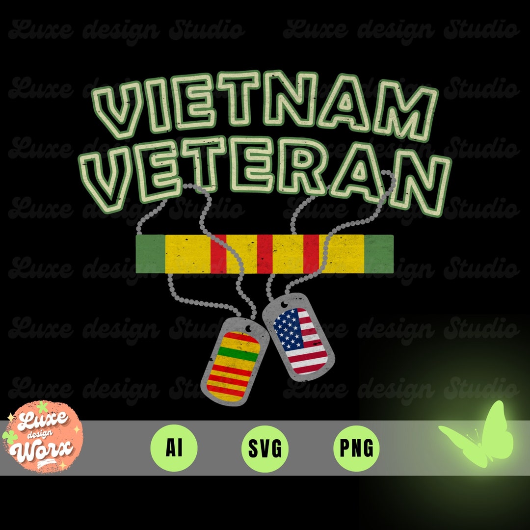 Vietnam Veteran Svg US Veteran SVG Army Veteran Svg Png Proud Veteran