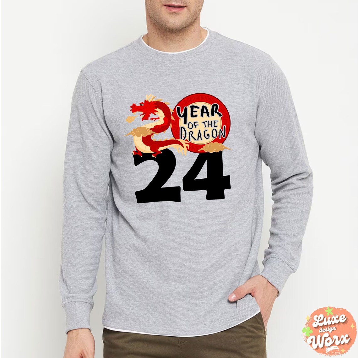 Chinese New Year 2024 Svg Dragon 2024 Svg Chinese Zodiac 2024 Png Year