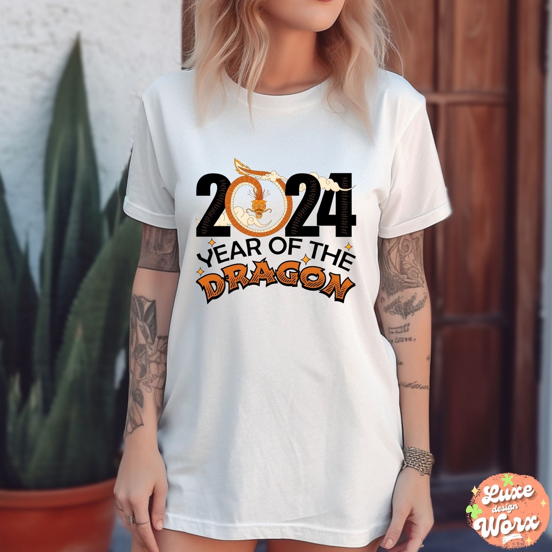 Chinese New Year 2024 Svg Dragon 2024 Svg Chinese Zodiac 2024 Png Year