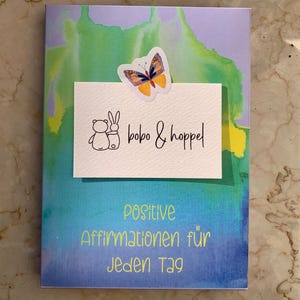 Colorful affirmation cards, inspiring mindfulness cards for self-love and motivation image 2