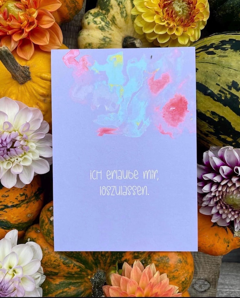 Colorful affirmation cards, inspiring mindfulness cards for self-love and motivation image 16