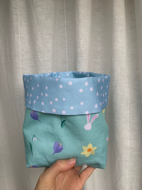 Osterstoff, Bio- Canvas Stoff in Meterware 100% Baumwolle (185g