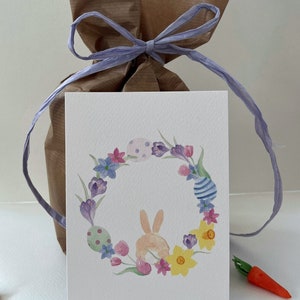 Bunte Osterkarten für Ostergrüße, Postkarten mit verschiedenen Motiven als Geschenkidee zu Ostern, Ostergeschenke als Set oder einzeln, A6 Bild 9