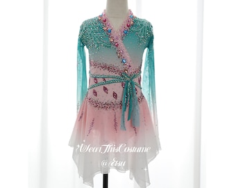 Customized Figure Skating Dress: Bespoke Ice Dance Costume
