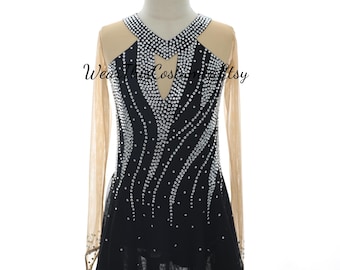 Figure Skating Dress/ Customized dress/ Costume/ Figure skating/ Ice dance/ Ice skate/ Acrobatic/ Roller skate/ Competition dress/ Bespoke