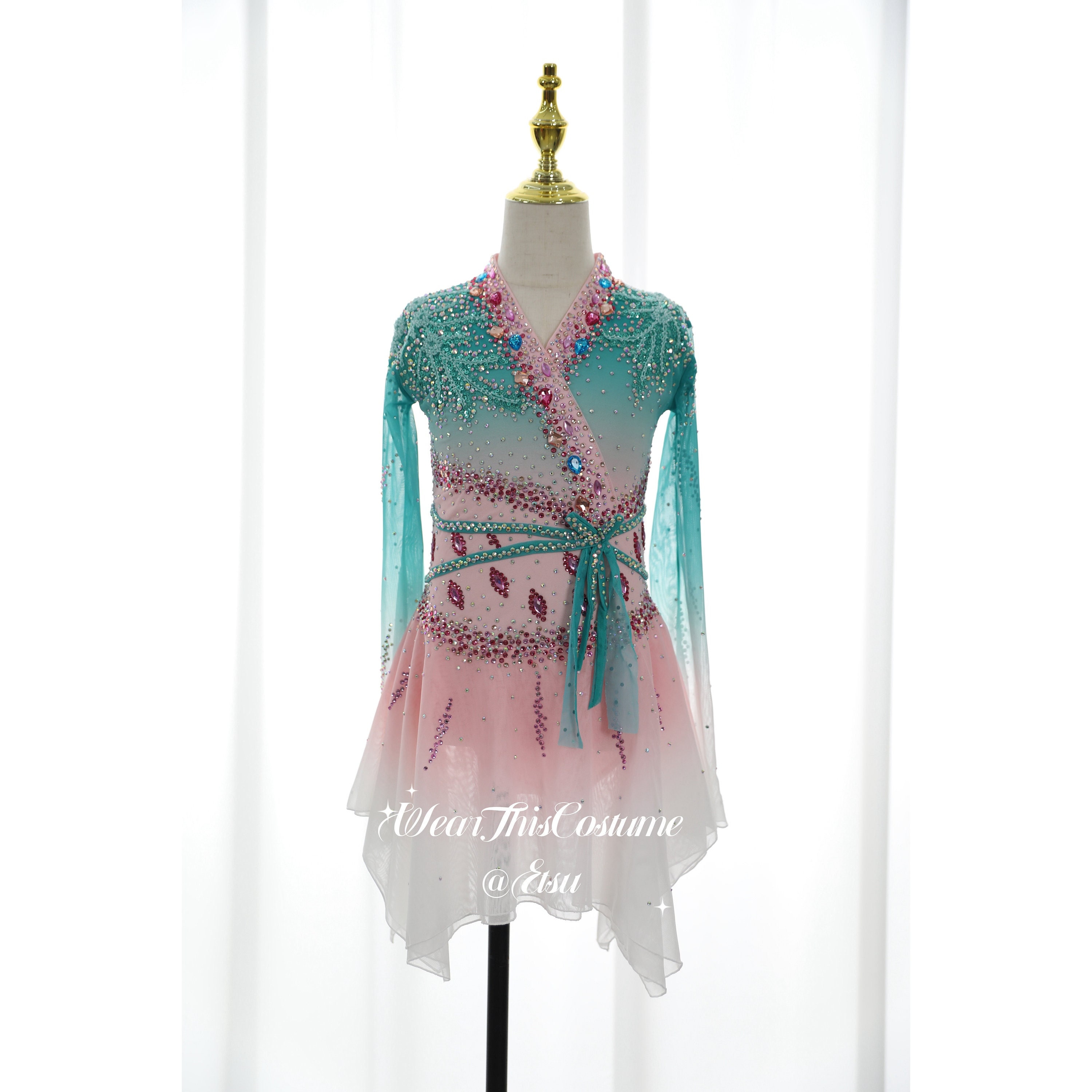 Mulan green dress México