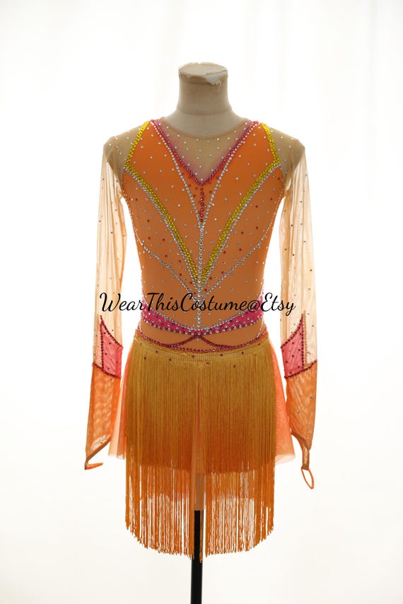 orange skating dress Amazon.com: JoyCan Girl's Orange Ice Figure Skating Dress with Sparkling Water Diamond Decoration Professional Competition Clothing : Clothing, Shoes & Jewelry
