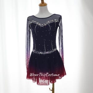 Eiskunstlaufkleid nach Maß: Wettbewerb Eistanzkostüm