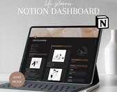 Notion Life Planner Dashboard | Notion ADHD Planner Template | Notion Dashboard | Neurodivergent Planner | Complete Digital Notion Planner