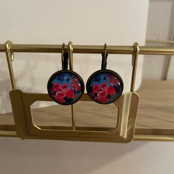 Boucles d'oreilles dormeuses