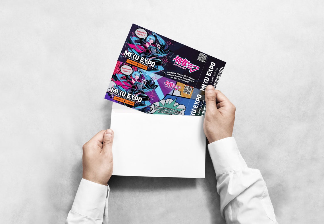 Printable Hatsune Miku Expo Ticket 2024 Event Show Admission Etsy Canada