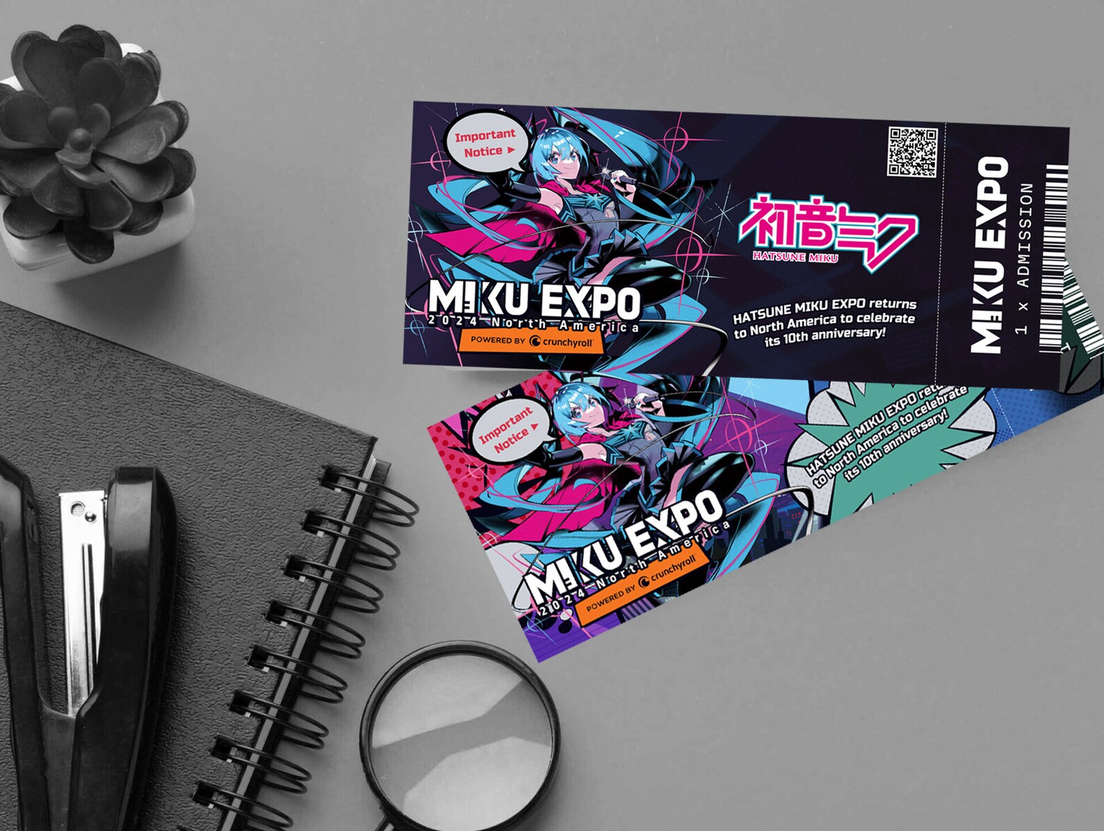 Printable Hatsune Miku Expo Ticket 2024 Event Show Admission Etsy Canada