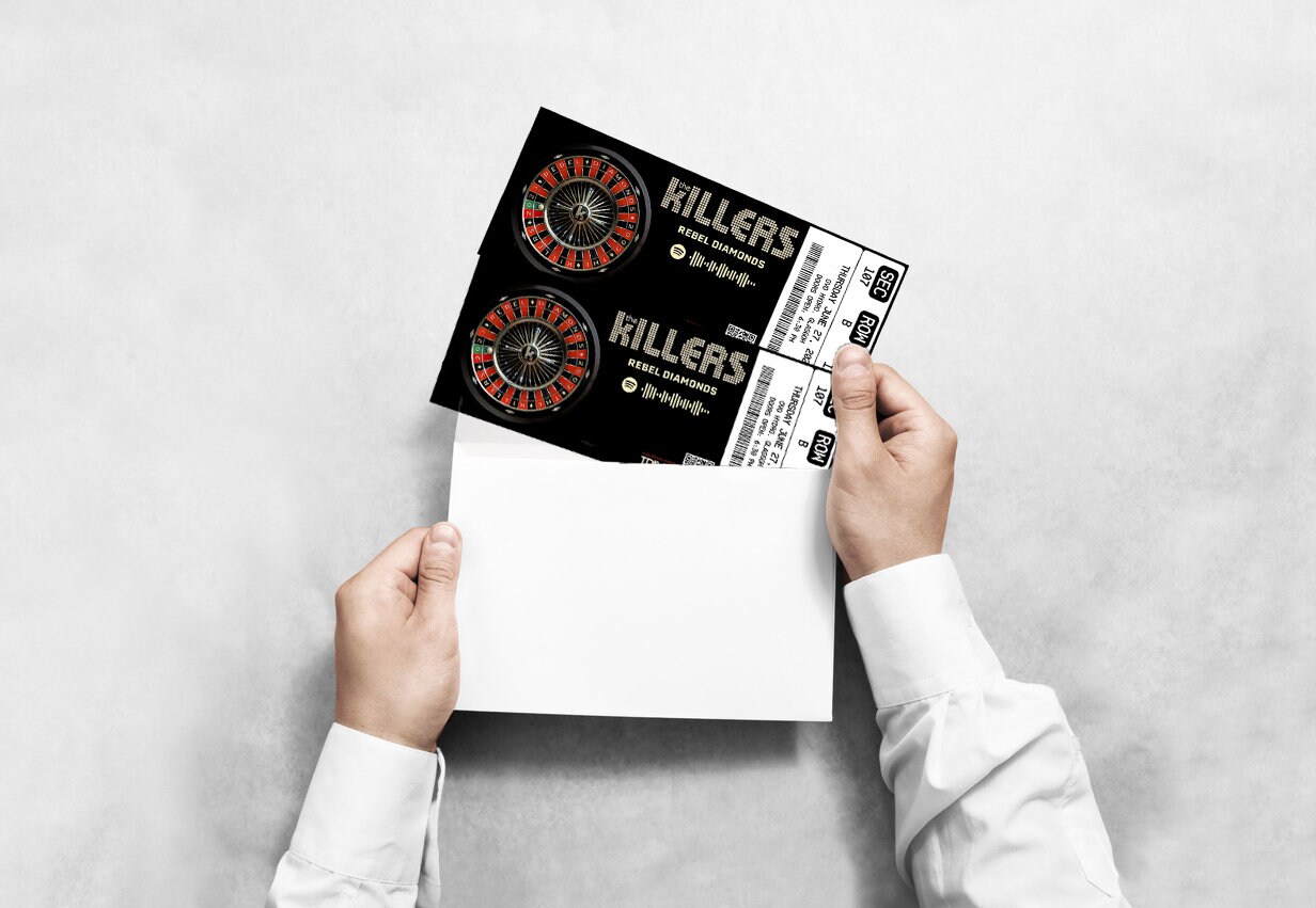 Printable the Killers Ticket Rebel Diamonds Tour 2024 Etsy