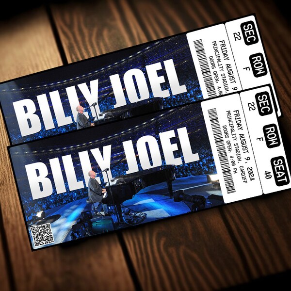 Billy Joel Etsy