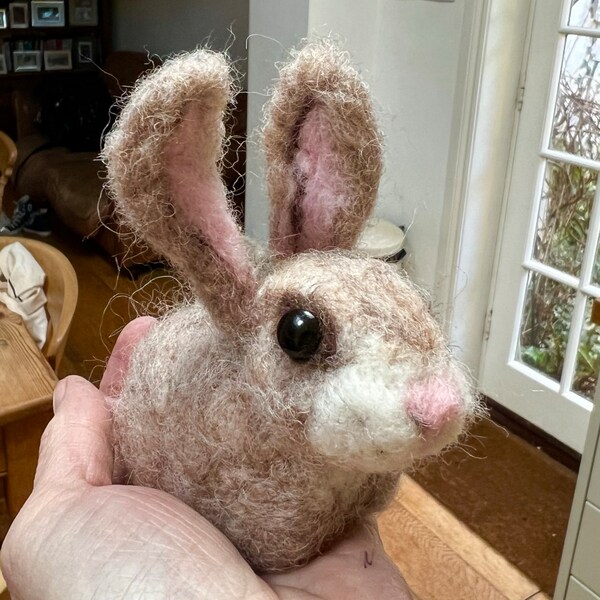 Baby rabbit cup and saucer Royal Stafford