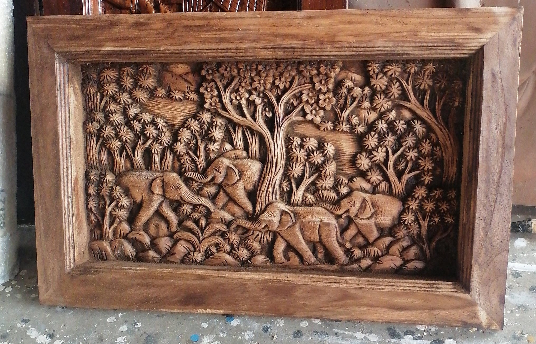 ムラバヤシケンジ wood carving art「ハンギングフィッシュ」 Japanese Keyaki Wood Carving Of Dragon – Kuraya