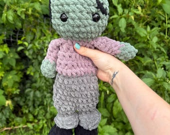 Frankenstein Plush Snuggler, Floppy & Soft