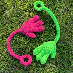Giant Silly Hand / Crochet Sticky Hand - CUSTOM ORDER
