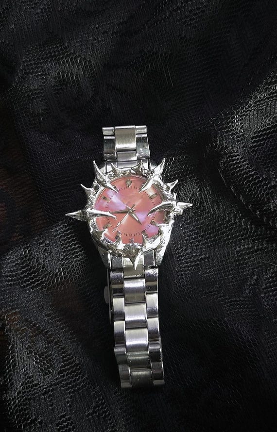 Spiky Watch | Y2k Watch | Grunge Watch | Soldered Watch