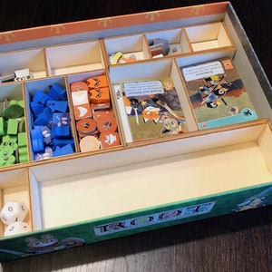 Root bordspel organisator