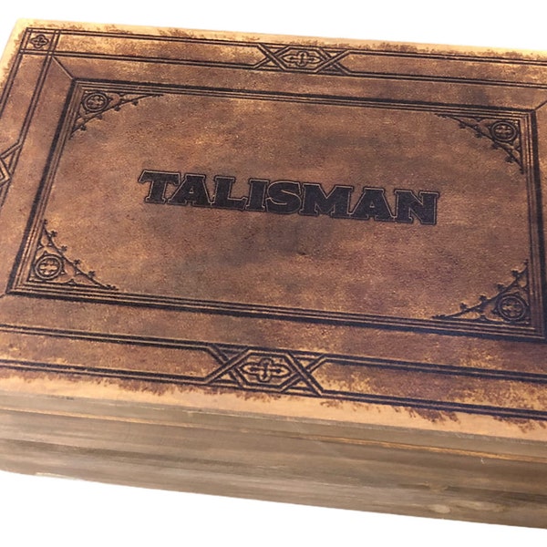 Boîte de rangement en bois Talisman