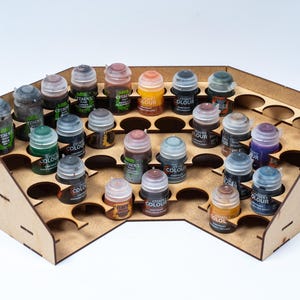 Hobby Space: Corner Paint Stand