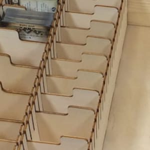 Vassoio per carte aggiuntivo per scatola portaoggetti compatibile con Arkham Horror: Card Game (1 pezzo) e altre scatole per carte
