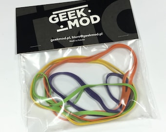 Set de gomas de colores (4ud)