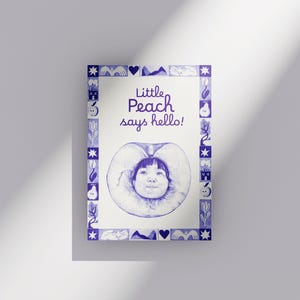 Little peach says hello - A6