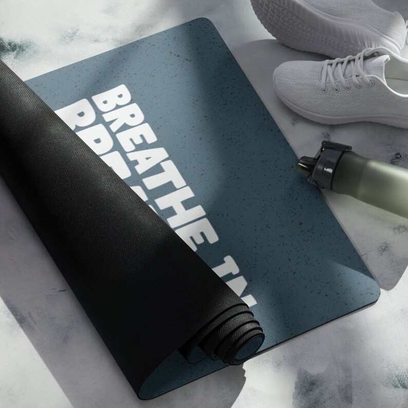 Emotional Regulation Somatic Yoga Mat Natural Rubber Tree Mat Breathe