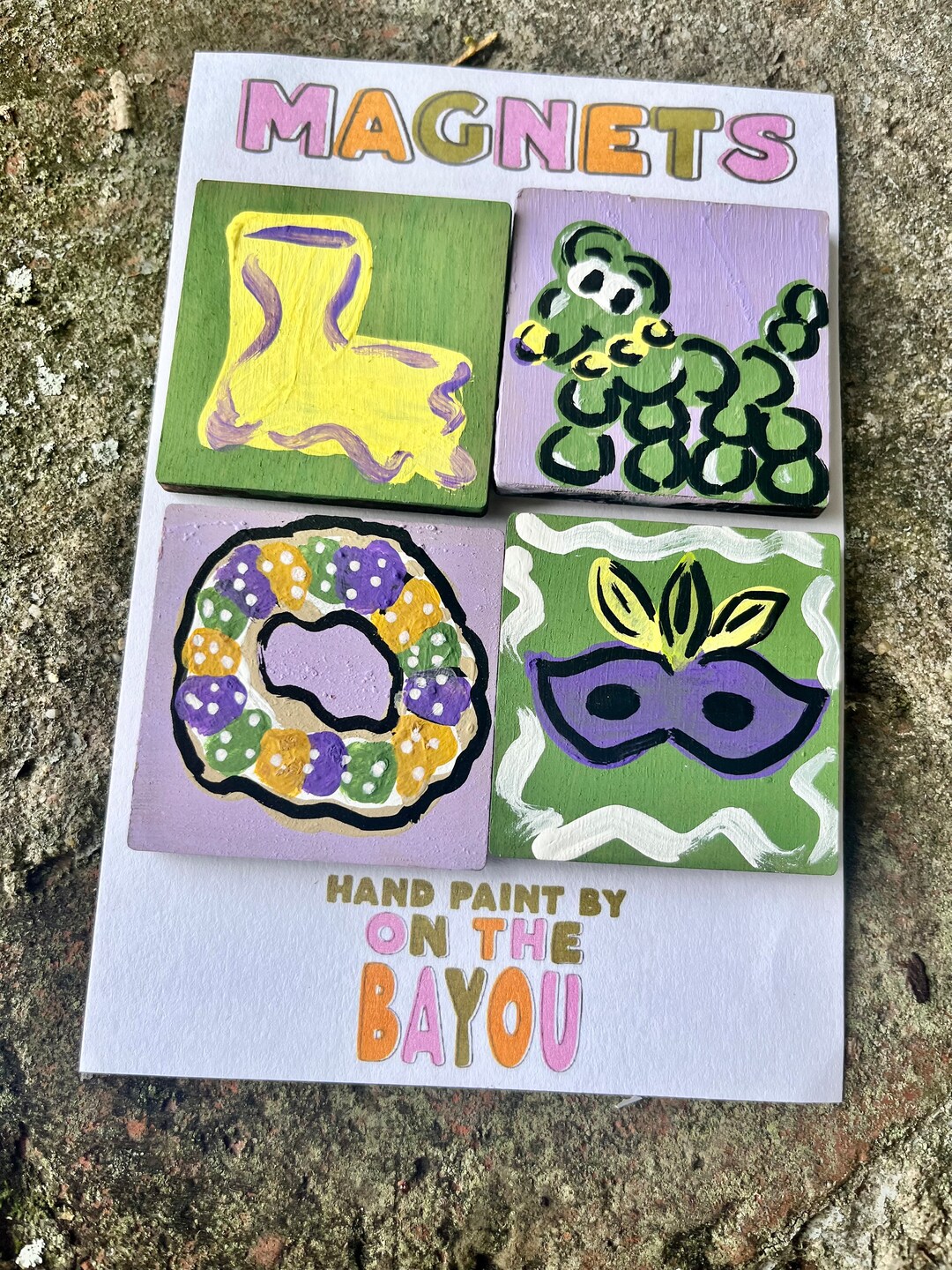 mardi gras car magnets