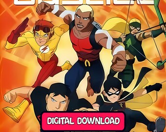 Young Justice TV Series 2010–2023 - every episode, alls season, only digital download, No DVD