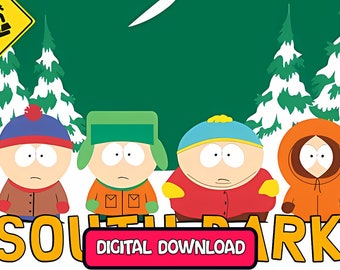 South Park TV Series - every episode, alls season, only digital download, No DVD