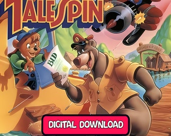 TaleSpin TV Series 1990–1991 - every episode, alls season, only digital download, No DVD