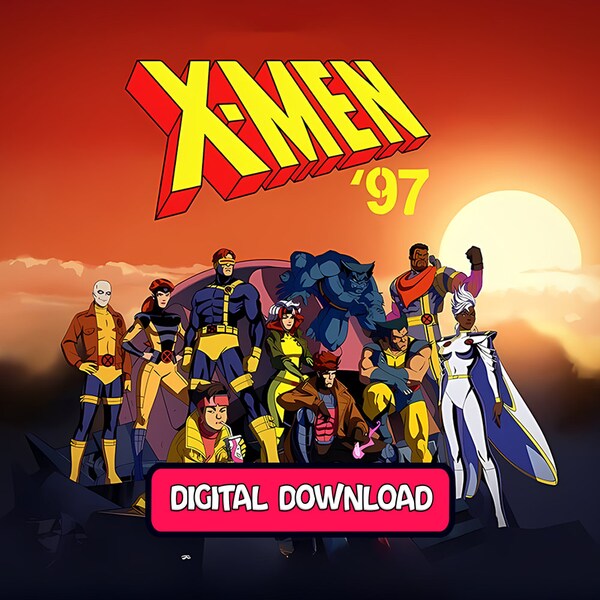 X Men '97 2024 Etsy