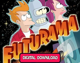 Futurama TV Series - every episode, alls season, only digital download, No DVD