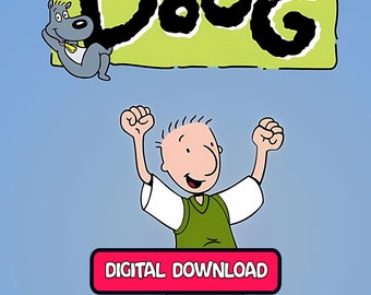 Doug TV Series 1991–1994 - every episode, alls season, only digital download, No DVD