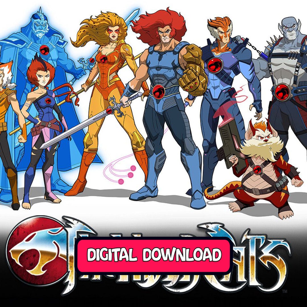 Thundercats TV Series 19851989 Every Episode, Alls Season, Only Digital