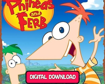 Phineas and Ferb TV Series 2007–2024 - every episode, alls season, only digital download, No DVD