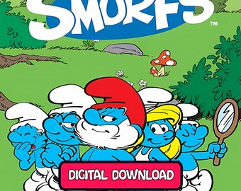 The Smurfs TV Series 1981–1989 - every episode, alls season, only digital download, No DVD