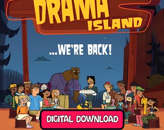 Total Drama TV Series 2007–2014 - every episode, alls season, only digital download, No DVD