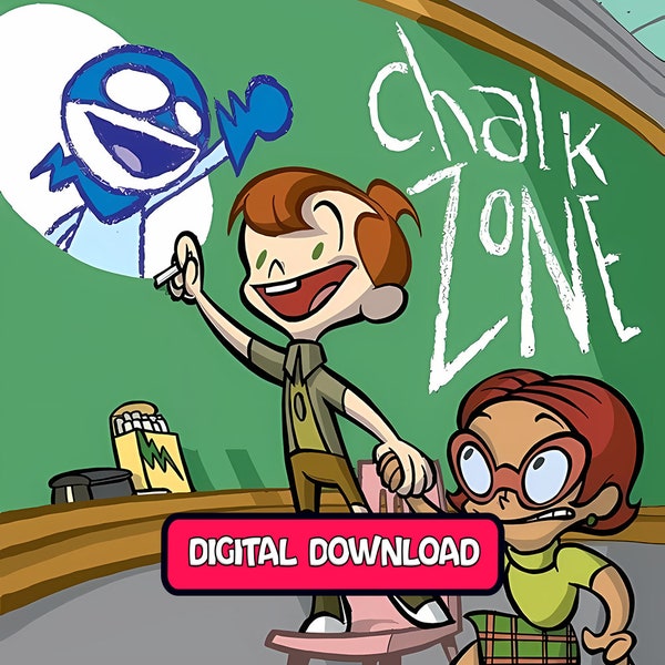 ChalkZone TV Series 1998–2009 - every episode, alls season, only digital download, No DVD